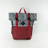 Hot Sale Two Tone Material Business Laptop Travel Backpack