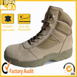 2017 New Suede Cowhide Leather Tan Army Military Army Desert Combat Boots