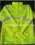 High Visibility Safety Reflective Jacket with Crystal Tape