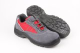 Geniune Leather Safety Shoes with Steel Toe and Steel Midsole