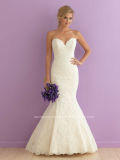 Sweep Train Lace Bridal Gown Wedding Dress