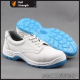 Food Industry Safety Shoes with White/Blue PU Outsole (sn5139)