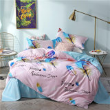 100% Polyester American Flannel Fleece Bed Sheet Adult Bedding Set