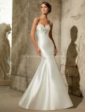 Beaded Taffeta Bridal Gown Mermaid Wedding Dresses