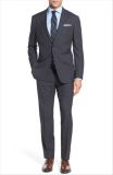 2016 OEM Men's Slim Fit Check Classic Business Suits