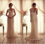 Lace Beach Bridal Dresses Maternity Empire Wedding Dresses Gowns Ld169