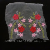 Fashion Flower Beautiful Embrodiery Lace Crochet Fabric Textile Applique