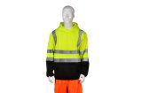 Cold and Warm Winter Fashion Safety Reflective Hooded Sweater