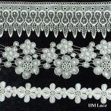 Lace Fabric for Lady Accessories with Scalloped and Snow Pattern, Trim Lace Hml080