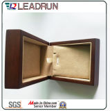 Leather Velvet Jewelry Storage Box Souvenir Present Bangle Cufflink Packing Gift Box (YLP131)