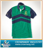Embroider Polo Shirt with Acid Wash (CW-PS-34)