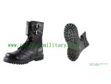Military Tactical Combat Boots Black Leather Shoes CB303009