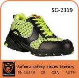 Saicou Brand Rubber+EVA Sole Safety Shoes No Lace Work Boots Sc-2319