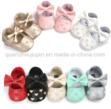 OEM PU Cute Soft Soles Toddler Prewalker Baby Shoes