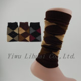 Newly Design Women Winter Warm Solid Leg Warmers Knitting Socks