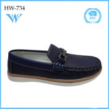 Hot Wholesale Soft Sole Leather Casual Shoes for Child