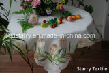 Tulip Table Cloth Embroidery Table Cover Fh-75