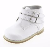 Toddler Baby Girls Prewalker White Walking Leather Infant Shoes