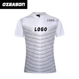 Customized 100% Polyester Men's Plain Sublimation Rugby Shirt (R019)