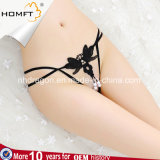 Open Front Sexy Lingerie Beading Hot Thongs Girls Panties Sexy V String Tumblr
