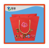 Red Gorgeous Embroidery Gift Bag