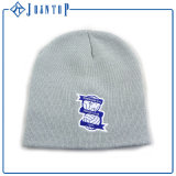 Plain Dyed Beanie Hat with Printing Label