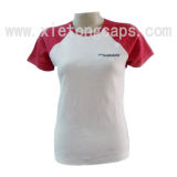 Women's Fashion T-Shirt, Short Sleeve (JRU015)