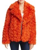 Winter Women Fashion Cropped Faux Fur Coats Wholesale for Christmas