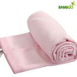 OEM Service Cute Bamboo Fiber Baby Towel Blanket