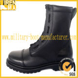 2017 New Design Grain Leather Waterproof Fashionable Men Military Combat Boot