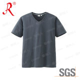 Latest Wholesale Men Casual Sportswear V-Neck T-Shirt (QF-233)