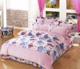 100% Cotton Printed Bedding Set for Home