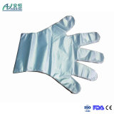 China Plant Supply Disposale Blue/Clear LDPE Gloves for Medical Use