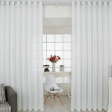 Cotton Linen Solid Voile Sheer Window Curtain for Bedroom (18F0099)