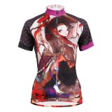 Summer Lady/Girl Select Short Sleeve Cycling Jersey Row of Han Sport Outdoor Comic Ancient Girl Patterned Quick Dry
