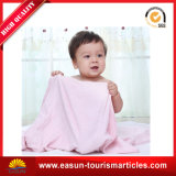 China Cheap Cotton Knit Baby Airline Blanket