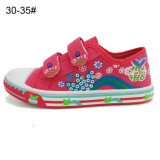New Style Child Magic Tape Canvas Shoes Girl Shoes (HH0723)