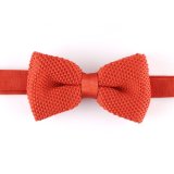 Men's Fashionable Plain Knitted Bow Tie (YWZJ 20)