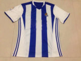 2016 2017 Real Sociedad Blue and White Football Jerseys