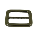 1 Inch Zinc Alloy Rectangle Buckle in Gunmetal Color