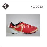 Soft Leather Outdoor Soccer Shoes and Football Shoes