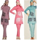 2016 Popular Ladies Modest Islamic Swimear &Muslim Sportwear (611)