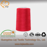 Dyed Colors Leather Sewing Thread 100% Polyester Core-Spun Textile Fabric
