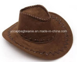 Fashion Leather Cowboy Fedora Hat