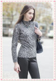 Women's Cashmere Sweater with Print Pattern (1500002029)