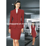 Fashionable Ladies' Suit, Mandarin Collar (LS-011)