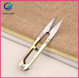 New Safe U Shape Clippers Sewing Trimming Scissors for Embroidery Thrum Yarn