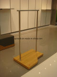 Ladder-Shaped Metal&Wood Structure Display for Garment/Accessories