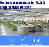 Korean Oval Screen Printing Machine 10 Color 44 Station