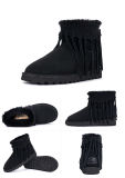 Snow Boots for Sheep and Fur Low - Drum Tassel Boots